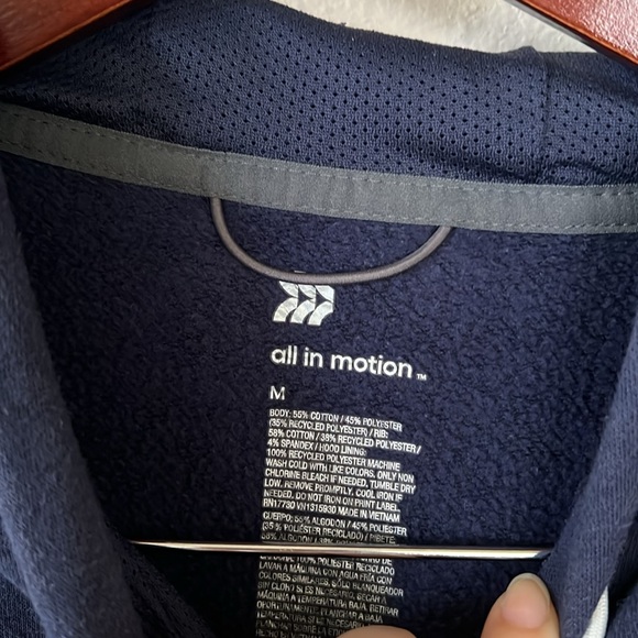 All In Motion Blue Hoodie - Picture 6 of 11